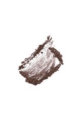 A sample brushstroke and powder dust with the medium brown color of Ardell Brow Confidential Brow Duo  in a white background