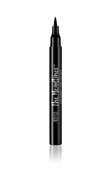 Uncapped Ardelll The Headliner Waterproof Liquid Eyeliner standing upright showing exposed tip