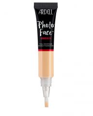 Ardell Cameraflage Concealer Medium 6 swatched onto white background to show its texture & color