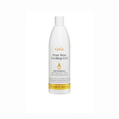 Front of GiGi post wax Cooling gel 16oz squeeze bottle