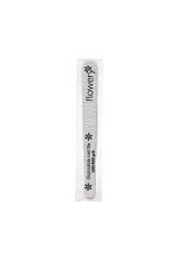 China Glaze Disposable nail file from Flowery with 180/400 grit and in silver color in 90-degree angle position