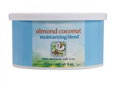 A comprehensive view of Clean + Easy Almond Coconut Wax container