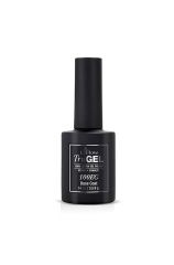 EzFlow TruGel Base Coat in 0.5 ounce glass container frontage showing its black color & product label