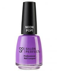 Salon Perfect Nail Lacquer, 520 Purple POP!, 0.5 fl oz