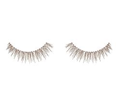 Set of Ardell Natural 110 Brown lashes side by side featuring clustered lash fibers