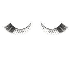 Pair of Ardell Edgy Lash 404 false lashes side by side featuring clustered lash fibers