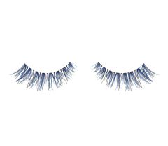 Pair of Ardell Demi Wispies Blue false lashes side by side featuring clustered lash fibers