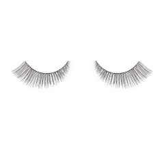 Pair of Ardell Curvy 411 false lashes side by side featuring clustered lash fibers