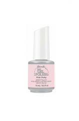 bottle of ibd Just Gel Polish Pink Putty creamy rose pink nail lacquer