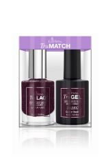 EzFlow TruMatch Color Duos Corner Booth gel & lacquer polish encased in a labelled plastic retail pack