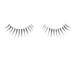 1 set of Ardell Natural 104 false lashes side-by-side featuring clustered lash fibers