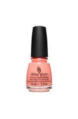 14ml Pink nail polish bottle from China Glaze in I Just Cant-loupe color variant