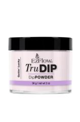 EzFlow TruDIP Gettin' Lucky in forward facing 2 ounce glass container printed with product details