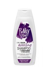Front view of a 8.5 bottle of Punky Colour 3 in 1 Color Depositing Shampoo Conditioner Purpledacious