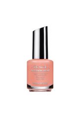 ibd Advanced Wear Pinkies N Cream nail polish in a 0.5 ounce glass bottle container