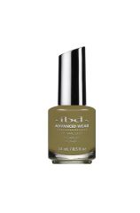 Front view of a small 0.5 ounce bottle containing ibd Advanced Wear Off The Grid nail polish