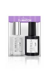 EzFlow Color Duos French White retail pack featuring combination of TruLAQ & TruGEL polish