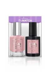 Front view of EzFlow TruMatch Color Duos Oh Yes 2 bottle gel/lacquer combo pack