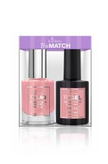 EzFlow TruMatch Color Duos Flirty Fiesta pack including 1 Extended Wear Lacquer & 1 100% LED/UV Gel Polish