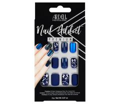 Ardell, Nail Addict Premium Artificial Nail Set, Matte Blue