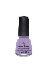 Lavender color of nail polish from China Glaze with Lotus Begin color shade variant