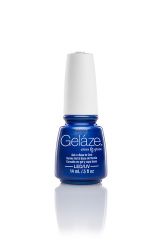 Frontage of  Gelaze China Glaze gel lacquer coat 0.5-ounce jar in Frostbite variant