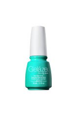 Beautiful nail lacquer top coat with white color lid from China Glaze - Gelaze in Too Yacht To Handle color shade