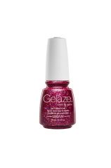 14ml bottle of gell top coat from Gelaze China Glaze - Gellaze in Ugly Sweater Party color variation