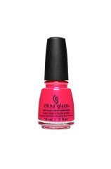 0.5-ounce capped nail color bottle from China Glaze with Bodysuit Yourself! variant isolated in white background