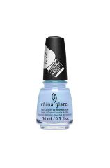 0.5-ounce capped nail polish glass bottle with print on the lid  from China Glaze in Chill in Symphonyville variant