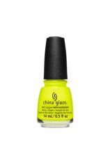 A comprehensive view of 0.5-ounce China Glaze - Tropic Like It's Hot nail lacquer