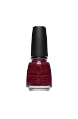 Expansive view of 0.5-ml capped China Glaze Kiss and Spell nail color variant