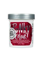 A 3.5 ounce of Punky Colour Semi Permanent Conditioning Hair Color Poppy Red facing forward showing its label