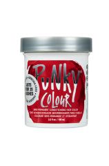 Front view of a Punky Colour Semi Permanent Conditioning Hair Color Vermillion Red 3.5 ounce container 
