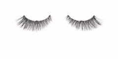 A single pair of Ardell Magnetic Fauxmink Lash 811 featuring its winged with a fluttery effect
