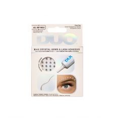 Front-facing of Ardell DUO 2 in 1 Crystal Gems & Lash Adhesive Kit with printed product details and information written on it