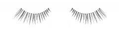 Pair of Ardell Natural 116 faux lashes side by side featuring clustered lash fibers