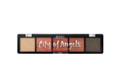 A closed Ardell Beauty City of Angels Eyeshadow Palette Beverly Hills clamshell