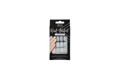 a frontage look of Ardell Nail Addict Premium Artificial Nail in Clear Natural color in a wall hook ready packaging