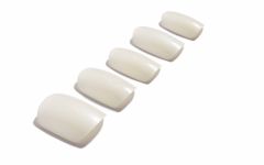 Set of Ardell Nail Addict Natural Squared Multipack place in a white colored background