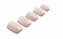Set of Ardell Nail Addict French & Lace in a 45-degree position placed on a white color background