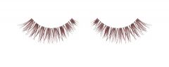 Pair of Ardell Color Impact Lash Demi Wispies Wine false lashes side by side featuring clustered lash fibers
