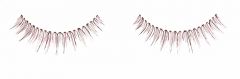 Pair of Ardell Color Impact Lash 110 Wine false lashes side by side featuring clustered lash fibers