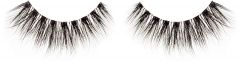 Pair of Ardell Mega Volume 259 upper false lashes with NEVERFLAT multi-layered curl technology & tapered tips