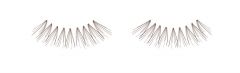 1 set of  Ardell Knot-Free Individuals Lashes - Long (Brown) side by side  arranged to fit the left and right eyelids