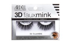 A pair of Ardell 3D Faux Mink 865 was placed into its retail packaging with features written on it