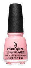 Front view of China Glaze bottle with black cap in shade Gimme Suga
