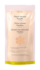 Peach Infused Paraffin Wax 16oz Intensive Moisturizing Therapy refill in bagged packaging