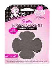 Frontage of Hollywood Fashion Secrets Gentle No-Show Concealers for Deep Skin Tone wall-hook ready pack