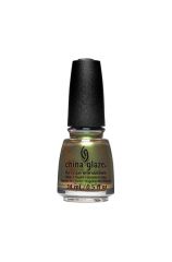 China Glaze Nail Lacquer Little Green Invaders, 0.5 fl oz